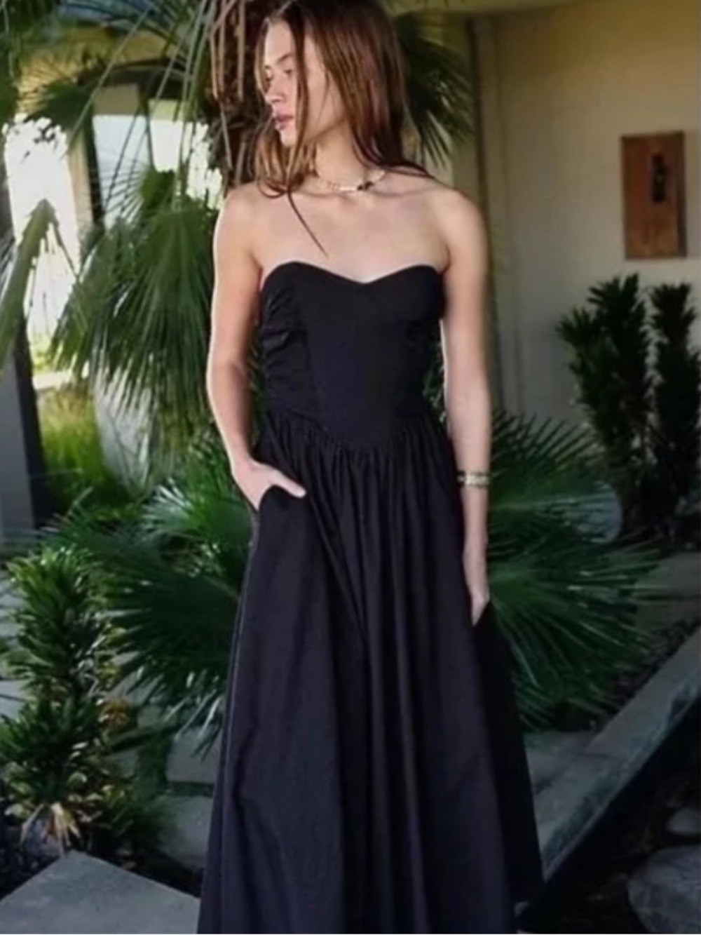 Free People Cohen Poplin dress